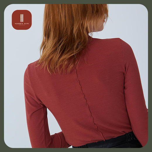 【已下架】积分换购 |  Huang's 半高领针织魔力暖暖衣（不支持无理由退换）[福利品] 商品图3