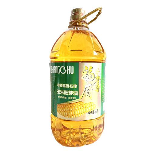 福掌厨压榨一级玉米胚芽油4L 商品图0