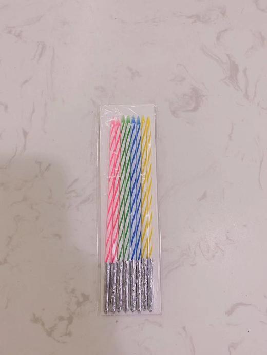 锡纸花色蜡烛（8支装） 商品图0