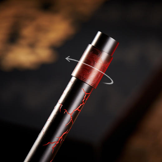 国潮黑铝签字笔 脉动 商品图5