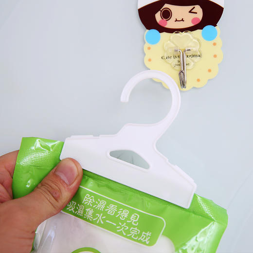 【去湿看得见】家用可挂式衣柜干燥剂 房间去湿剂衣橱去湿包 吸湿袋诺9包套装 商品图1