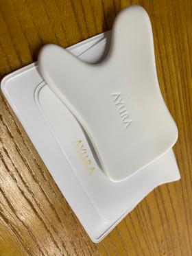 #跟着好物馆买买买 黎贝卡推荐日本AYURA手工陶瓷按摩板刮痧板脸部/头部