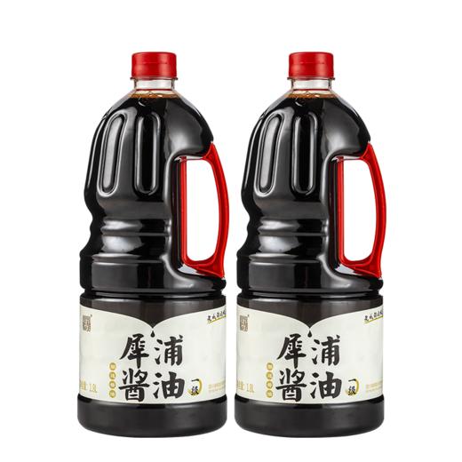 鹃城牌 犀浦酱油一级酿造1.8L*2套装组合 商品图3