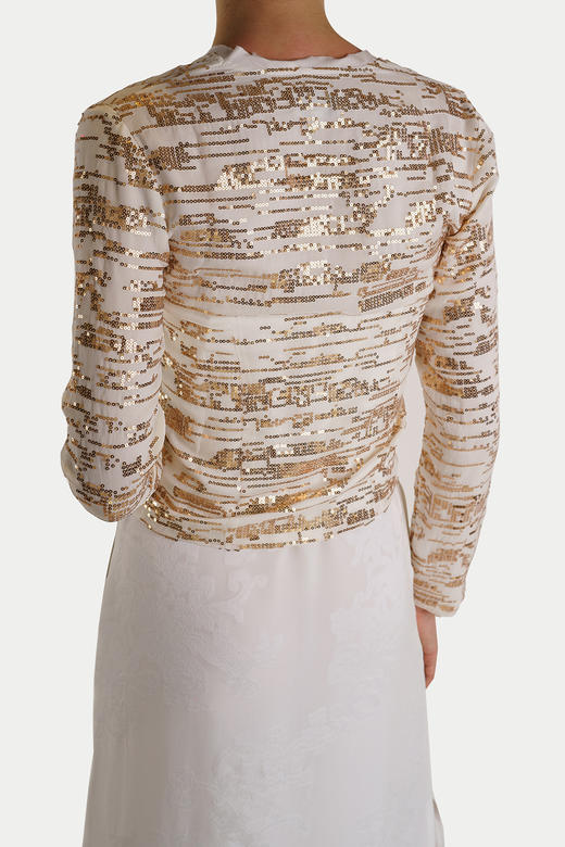 CG｜Silk light sequin jacket  [真丝亮片短夹克] 商品图7