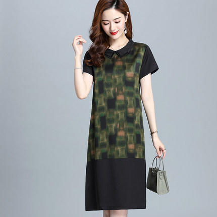 YY 2186重磅桑蚕丝真丝连衣裙时尚气质 商品图0