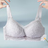 雅黛丽内衣女薄杯大胸显小无钢圈上托胸罩薄款蕾丝性感文胸 商品缩略图2