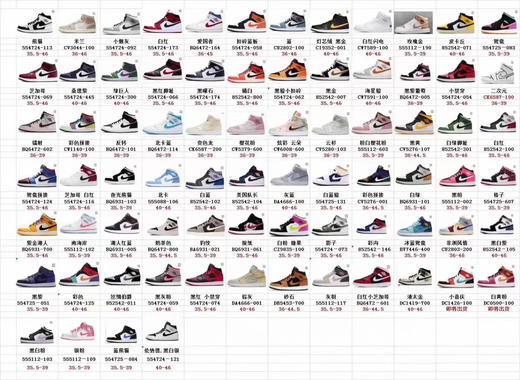 AJ🉐️超值盲盒，内含一双AJ➕一双拖鞋，尺码可选，款式随机， 商品图2