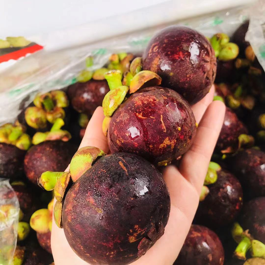 泰国空运5a山竹果肉颗颗饱满甜嫩可口4斤份2123颗左右