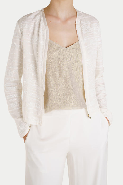 CG｜Silk light sequin jacket  [真丝亮片短夹克] 商品图0