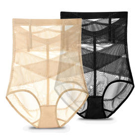 【主播推荐 更适合夏季】舒适微压防卷高腰收腹内裤 产后塑身裤束腰提臀 