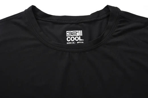 32度cool 弹性好 透气速干 圆领短袖T恤 Z-7237 商品图5