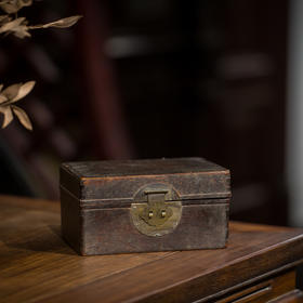 清早期 黄花梨文房盒