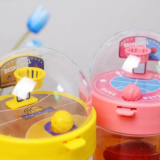 趣味解压篮球杯网红ins创意投篮盖 网红儿童玩具随手杯子 商品图3