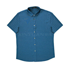 鑫缘 男真丝针织短袖T恤 GT3977