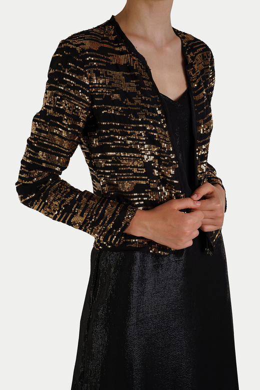 CG｜Silk light sequin jacket  [真丝亮片短夹克] 商品图11