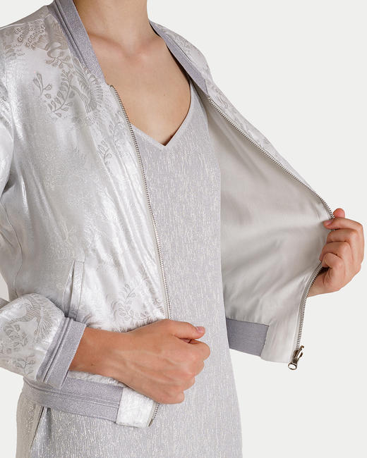 CG｜Reversible Silk bomber jacket [真丝双面穿短夹克] 商品图13