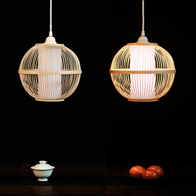 如露|十竹家 竹编吊灯 商品图3