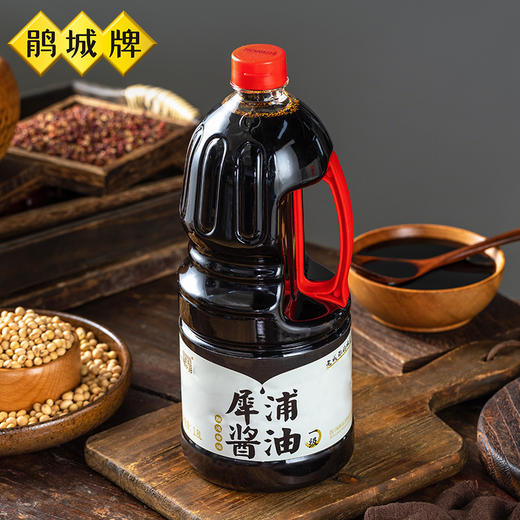 鹃城牌 犀浦酱油一级酿造1.8L*2套装组合 商品图2