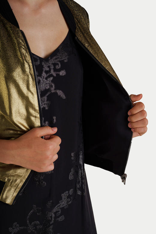 CG｜Reversible Silk bomber jacket [真丝双面穿短夹克] 商品图10