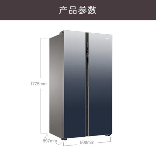 海尔（Haier）冰箱BCD-601WDCE 商品图12