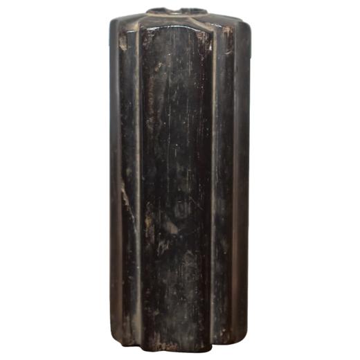 清早期  紫檀花瓣形花插 商品图5