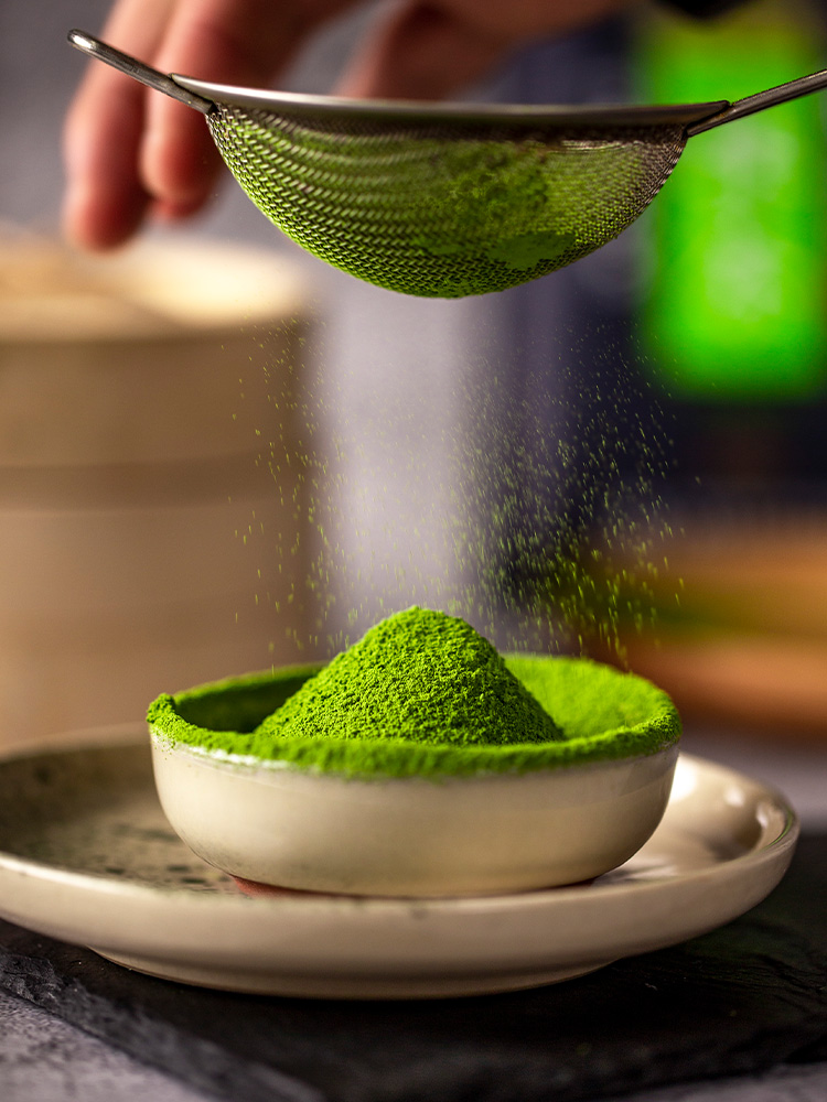 半佰知止抹茶粉蛋糕雪花酥饼干冲饮无糖蛋糕调色粉烘焙原料