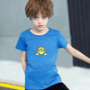 【男童T恤】童装儿童棉短半袖衫男童简约休闲印花短袖t恤中大童圆领棉T恤 商品缩略图1