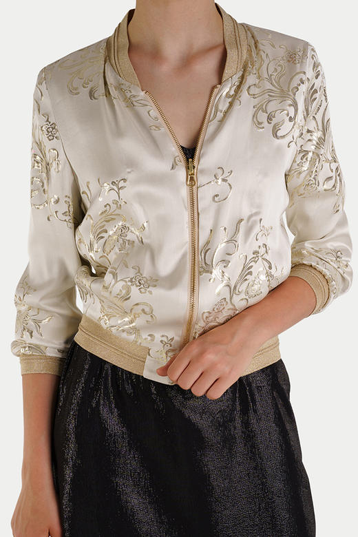 CG｜Reversible Silk bomber jacket [真丝双面穿短夹克] 商品图14