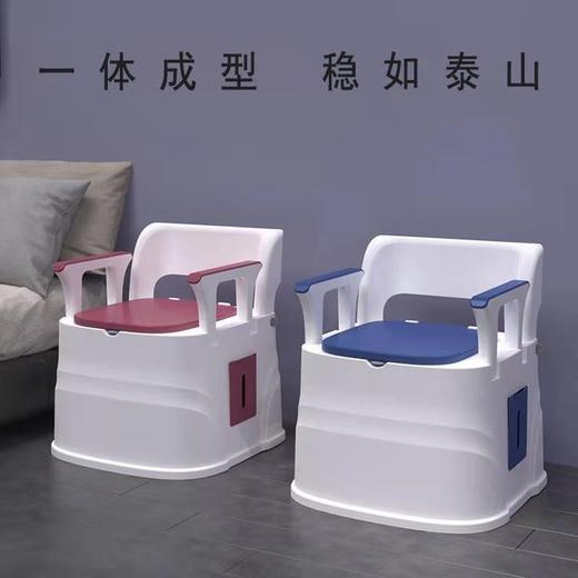 【座便器】移动马桶 老年人孕妇坐便器 成人坐便椅座便器痰盂家用防臭PU材质 商品图3