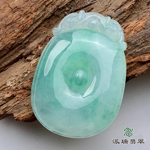 派瑞翡翠 翡翠挂件 冰糯种 绿色 商品图1