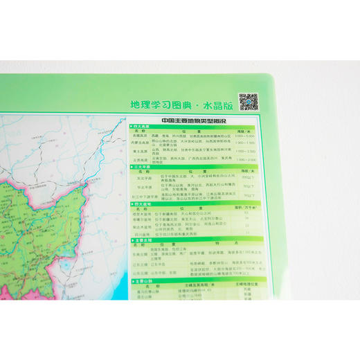 中国政区地图 地理学习图典 水晶版 中国地图 95x66cm 筒装 室内挂图 水晶材质 防水塑料 桌垫 学生用图 中国地图出版社 好评热卖 商品图2