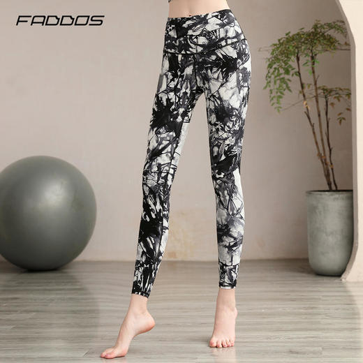 F202066梵蒂欧扎染连体瑜伽服 商品图7