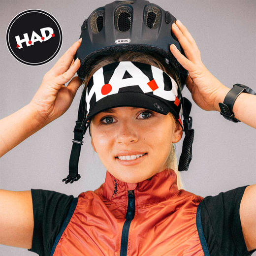 德国进口HAD可折叠夏季防晒空顶帽男女马拉松跑步运动吸汗速干薄 HA642 商品图2