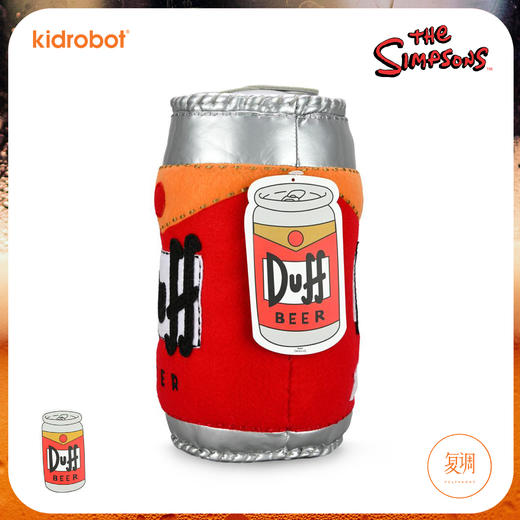 现货 Kidrobot 辛普森 The Simpson 达夫 啤酒罐 毛绒抱枕 摆件 商品图4