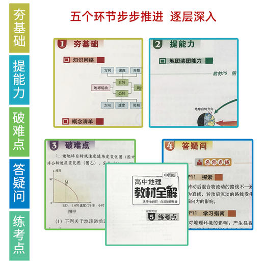 高中地理教材全解 选择性必修1 自然地理基础 商品图1