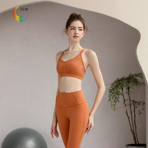 LUM19163露檬新款瑜伽背心（含胸垫） 商品图3