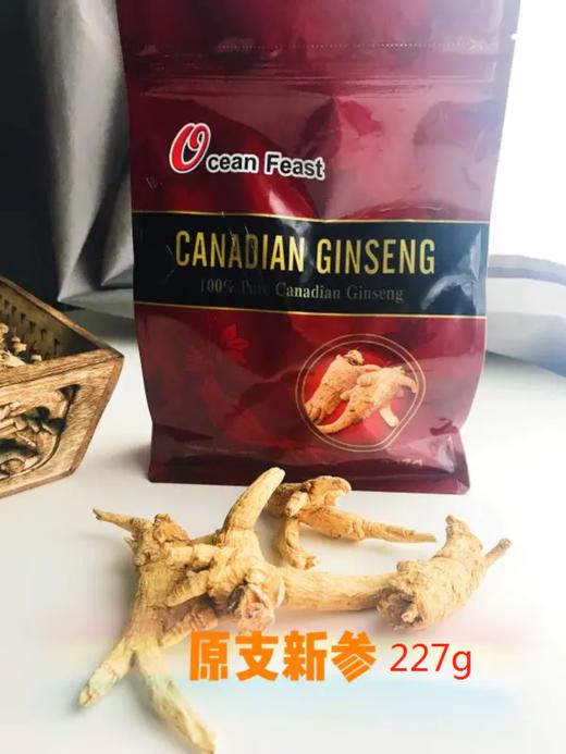 中秋特惠！Ocean Feast 加拿大野生原枝西洋参袋装 227g/袋（跨境） 商品图1