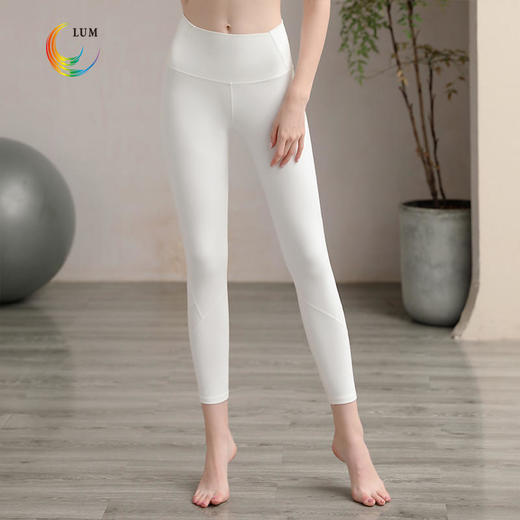 LUM99012露檬新款瑜伽九分裤双面磨毛 商品图1
