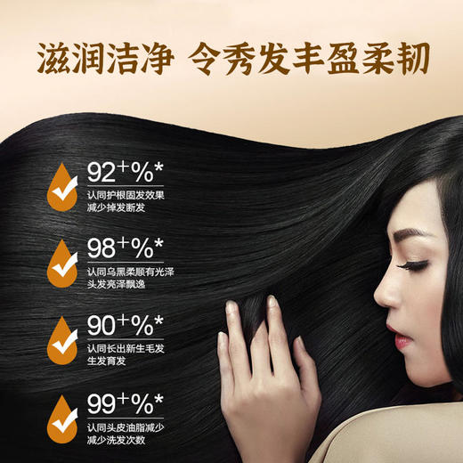 【买1送1，多买多送】南京同仁堂绿金家园何首乌植萃润养洗发水 养发护发  310ml/瓶 商品图3