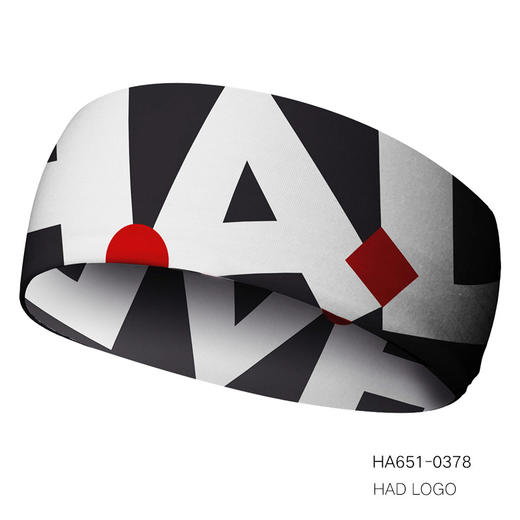 德国进口HAD运动头巾头带潮牌发带男女防晒跑步健身吸汗嘻哈宽边 HA651 商品图0