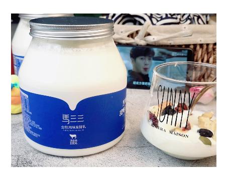 马三三家庭装酸奶 1kg*2桶 商品图0