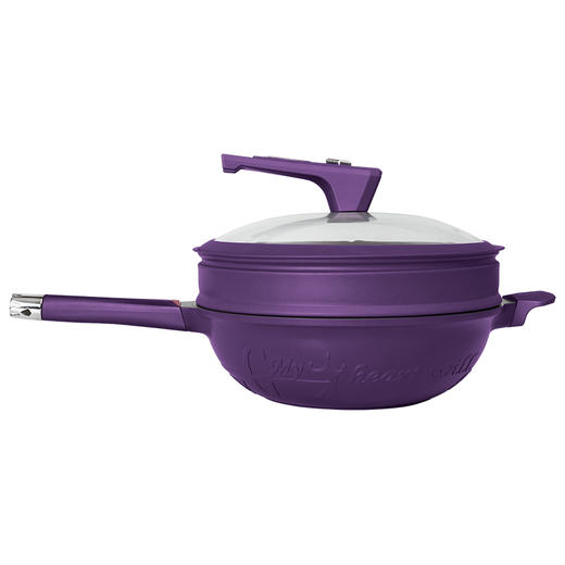 TIBORANG帝伯朗 Fenia菲尼雅  浮雕钛金多用锅32cm 商品图4