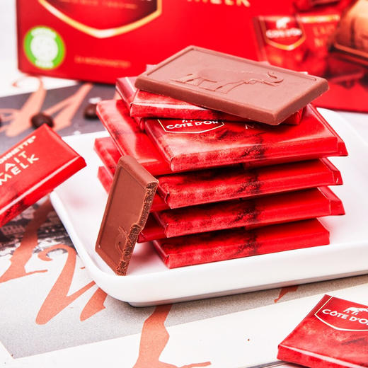 比利时克特多金象黑巧克力/牛奶巧克力240g 感受浓烈可可冲击的美妙回味 040163/040163-1 商品图1