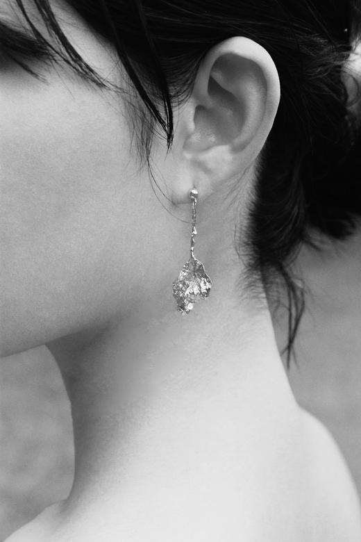 ecllective | Rose leaf earrings [ 耳环 2色可选 ] 商品图2