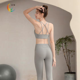 LUM19163露檬新款瑜伽背心（含胸垫）