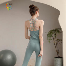 LUM29777露檬瑜伽新款瑜伽背心（含胸垫）