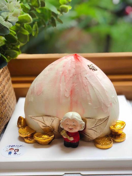 寿桃寿婆奶油蛋糕 下单前请仔细阅读商品详情 商品图1