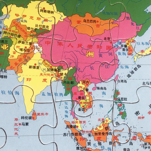 磁乐宝拼图·世界地图 商品图2