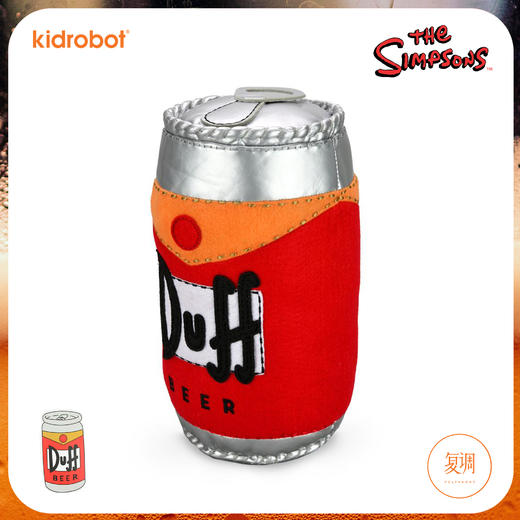 现货 Kidrobot 辛普森 The Simpson 达夫 啤酒罐 毛绒抱枕 摆件 商品图2