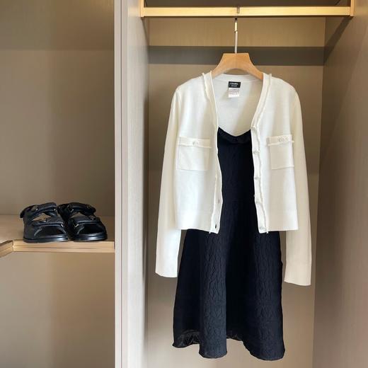 价值10000+ 出口法国！心中的白月光！小香原单针织外套 原纱线+全进口有机羊毛混有机棉 超百搭 优雅大气 清爽显高级 时髦独特又实穿 错过就不会再有！ 商品图3